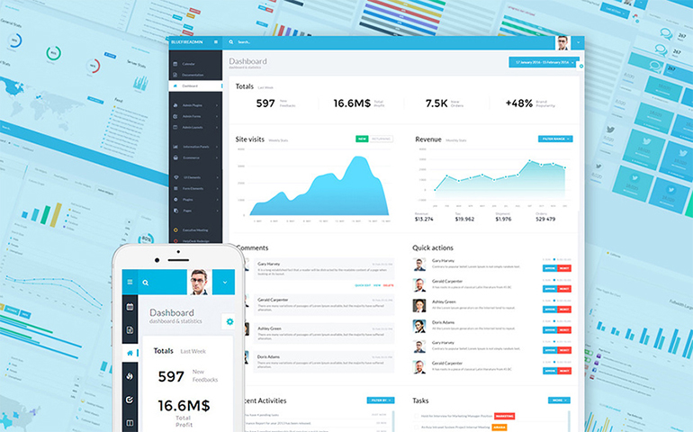 Bootstrap Admin Templates - The Best Way To Level Up Your Dashboard 2